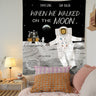 Artsy Modern Astronaut Tapestry