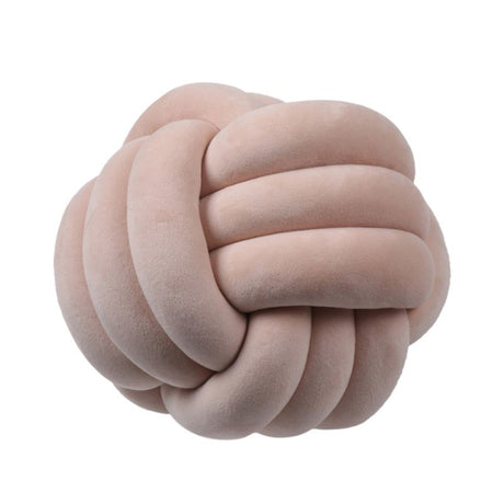 Pastel Knot Ball Pillow