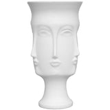 Boho Creative Face Ceramic Vase