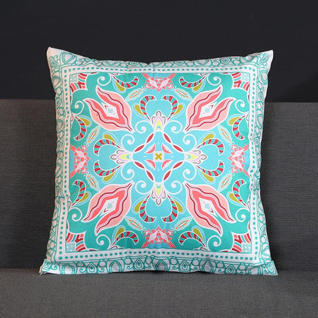 Mandala Bohemian Flower Pillow Case