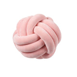 Pastel Knot Ball Pillow