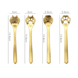 Stainless Cat Paw Tea Spoon