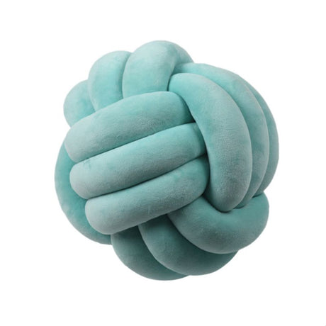 Pastel Knot Ball Pillow