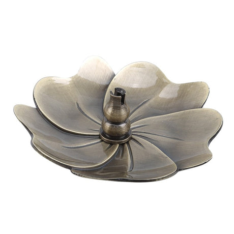 Metal Lotus Incense Burners