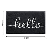 Hello Dirt Trapper Door Mat