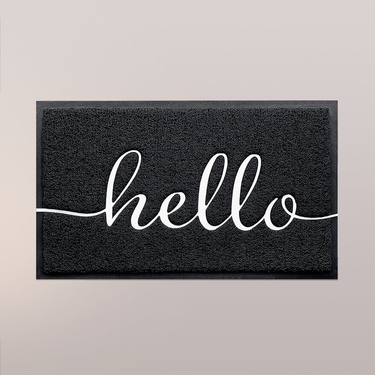 Hello Dirt Trapper Door Mat