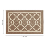 Beige Modern Entrance Rug