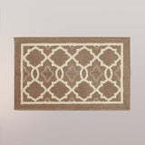 Beige Modern Entrance Rug