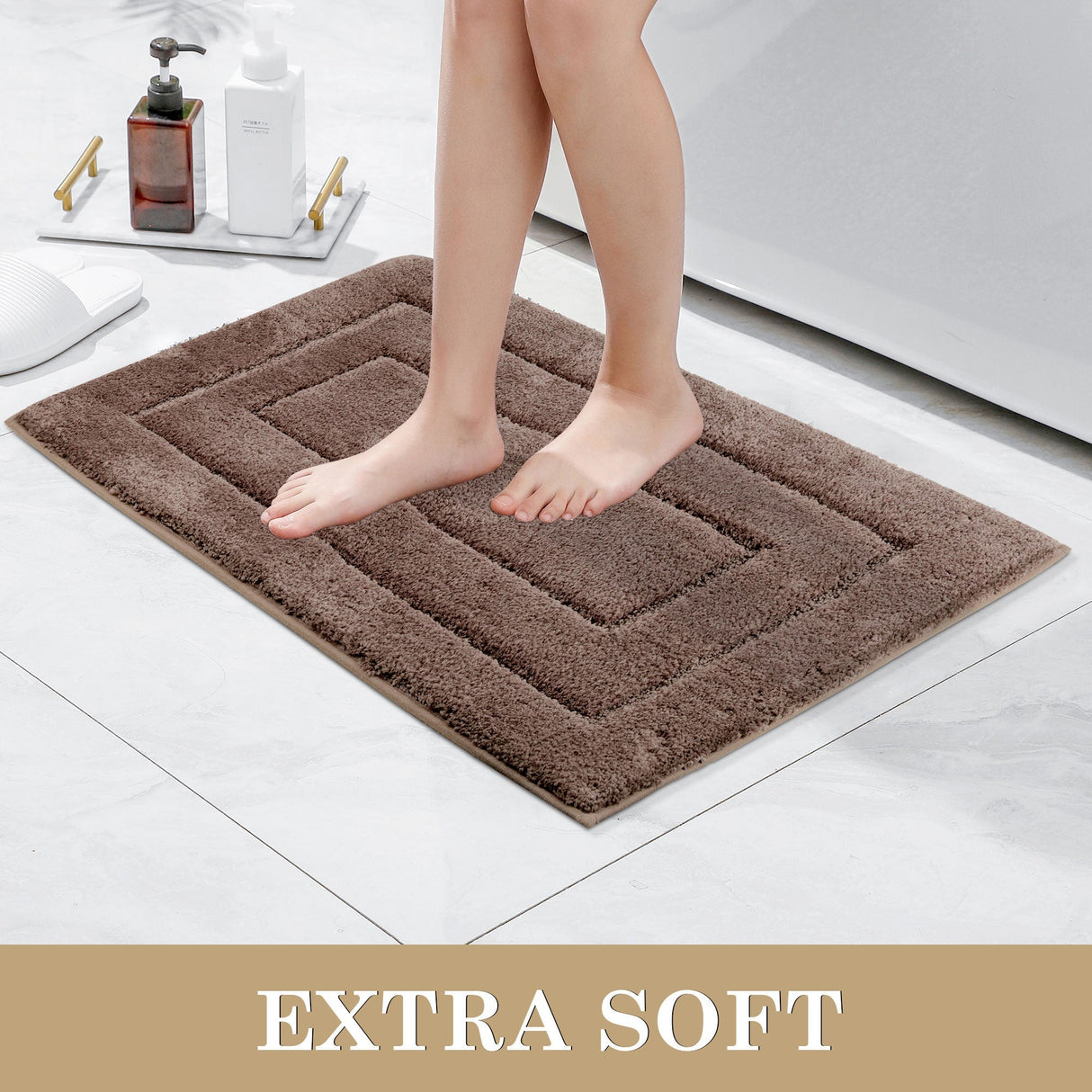 Thicken Microfiber Bathroom Rug