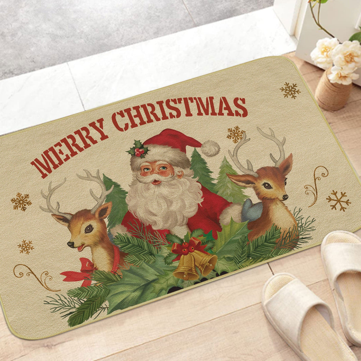 Christmas Welcome Mat