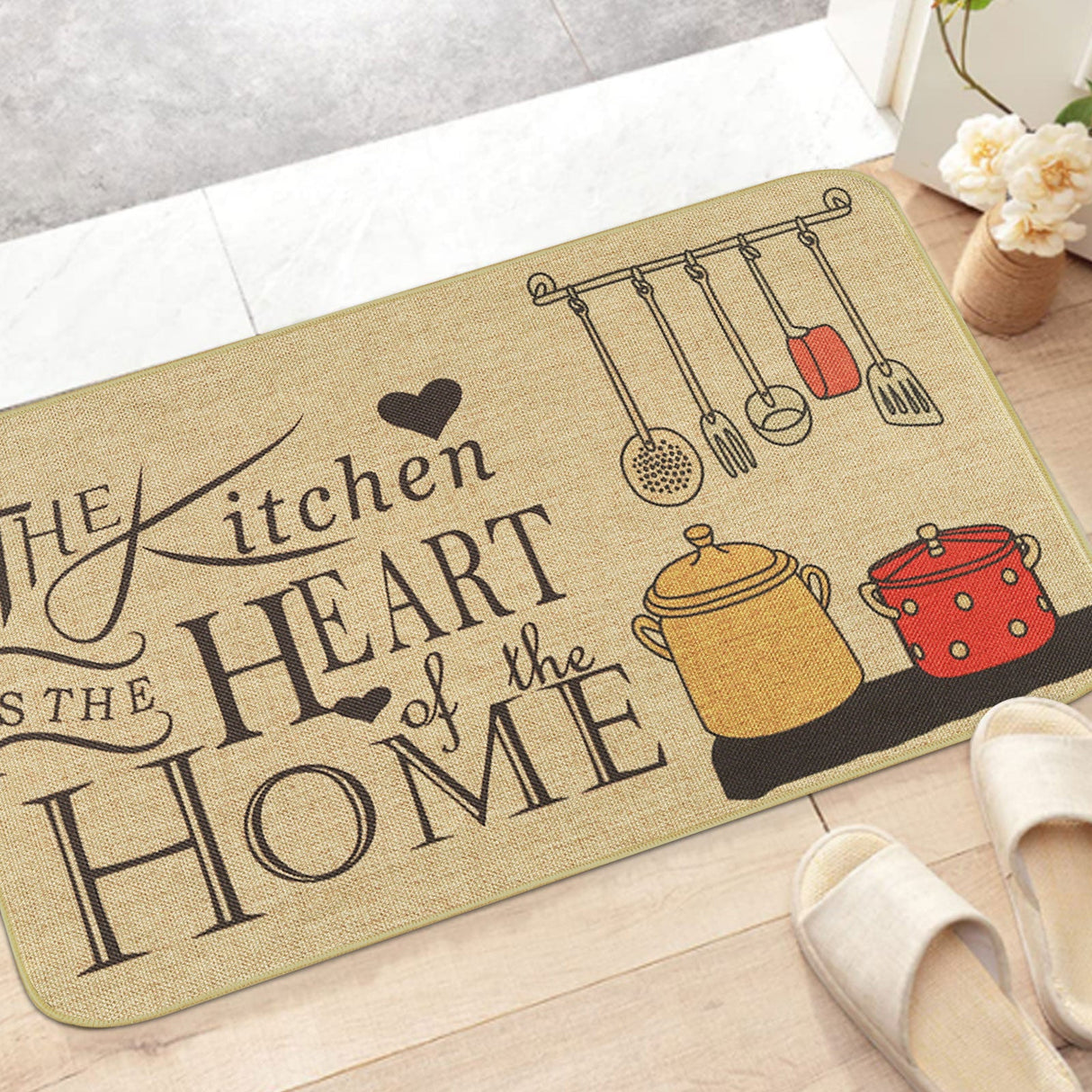 Non Slip Kitchen Rugs Set