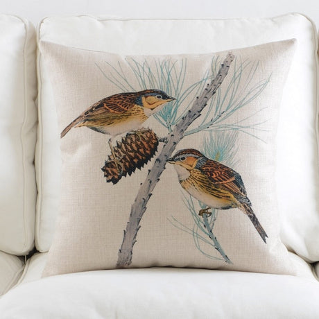 The Autumn Aviary Pillow Cover Collection