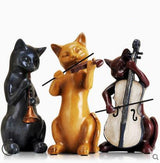 Creative Cat Music Resin Decor