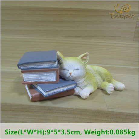 Kawaii Cat Kitten Figurine Decor