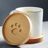 Wooden Cat Paw Coaster
