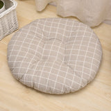 Round Shape Seat Cushion Silk Cotton Core Cotton Polyester Tatami Cushion Pillow Home Accessories Decoration Car Soft Sofa Cushion