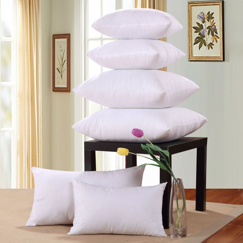 Classic 9 size Solid Pure Cushion Core Funny Soft Head Pillow Inner PP Cotton Filler Customized Health Care Cushion Filling Home Accessories