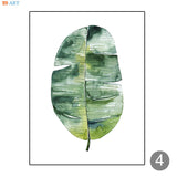 Leaf Prints Cactus Poster Botanical Wall Art Minimalist Canvas Painting Wall Pictures for Living Room Nordic Decoration Home