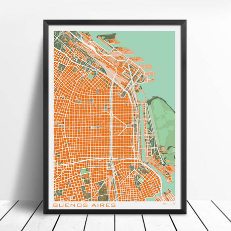 16 Famous City Classic Map Poster and Print Wall Art Canvas Painting Paris Copenhague Madrid Map For Living Room Home Decor 1