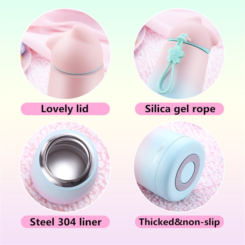 Portable Thermos Cat Bottle