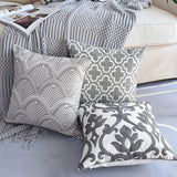 The Morning Fog Embroidered Pillow Cover Collection