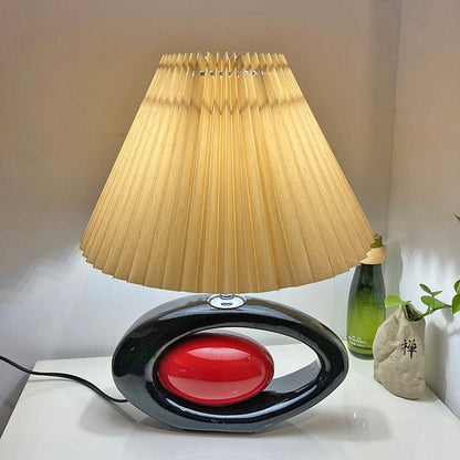 Y2K Modern Ceramic Skirt Table Lamp