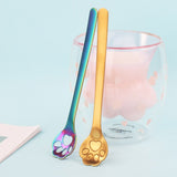 Stainless Cat Paw Tea Spoon