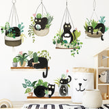 Creative Cat Stickers Wall Decor