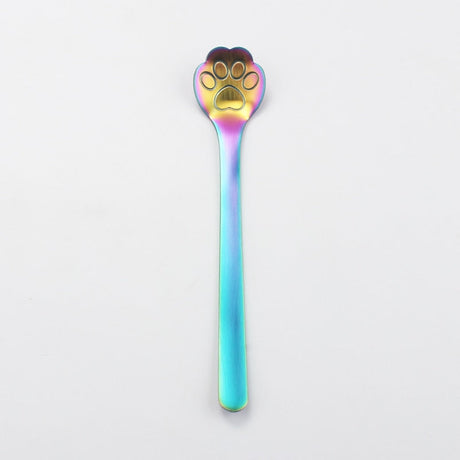Stainless Cat Paw Tea Spoon