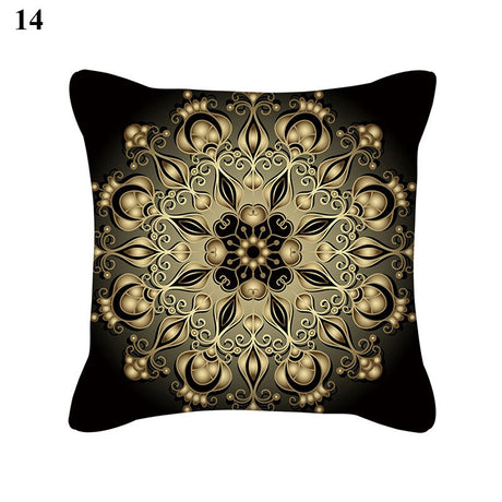 Mandala Bohemian Flower Pillow Case