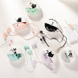 Cute Cat Cartoon Earphone
