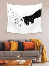 Hand Print Tapestry
