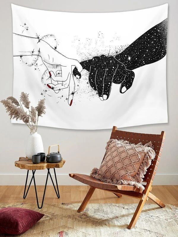 Hand Print Tapestry