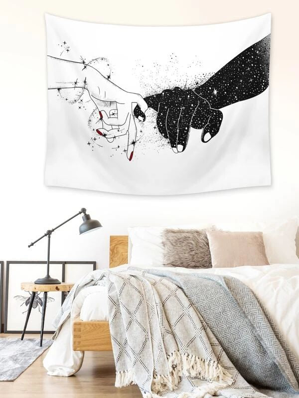 Hand Print Tapestry