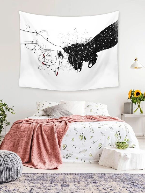 Hand Print Tapestry