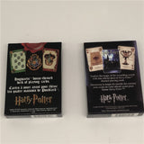 Harry Potter Playing Game Cards Hogwarts House Collection Badges Symbols Castle Crests 2 Patterns English magic Fun Kid Toy Gift