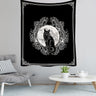 Black Cat Tapestry