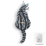 Wagging Tail Cat Wall Clock