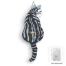 Wagging Tail Cat Wall Clock