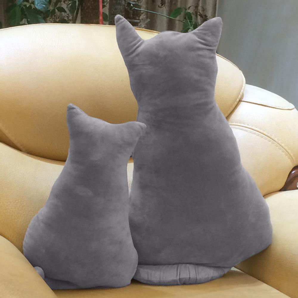 Cute Cat Plush Sofa Pillow