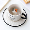 Cute Cat Ceramic Tea Mug