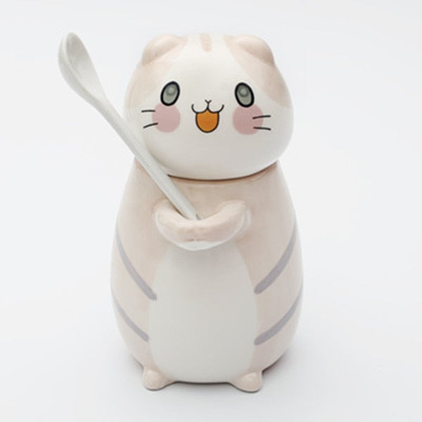 3D Cute Cat Cup