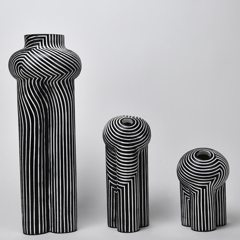 Lila Linear Vases