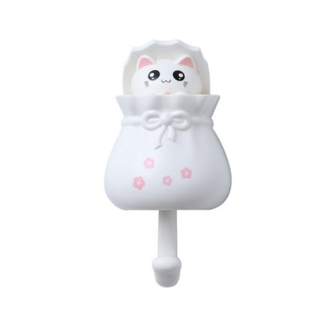 Cartoon Cat Holder Wall Hooks
