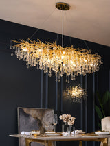 Feblilac Luxury Crystal Chandelier