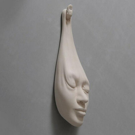 Aesthetic Wall Hanging Sculpture Creative Face