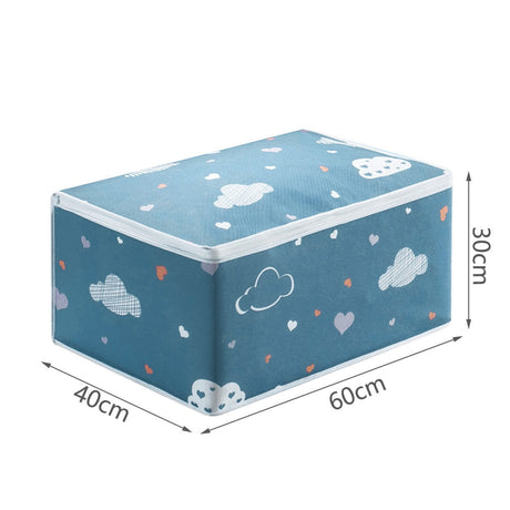 Preppy Patterned Foldable Storage Bag