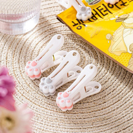 Cute Cat Paw Laundry Clips