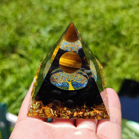 Crystal Pyramid Meditation Tool