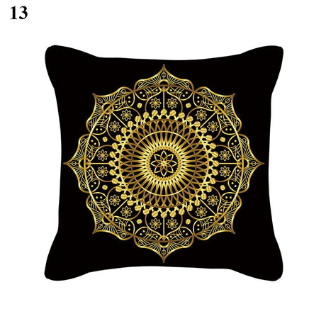 Mandala Bohemian Flower Pillow Case